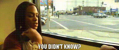 Gif of Alexandra from the movie Tangerine saying, "You didn't know?" featured in my Tangerine film review